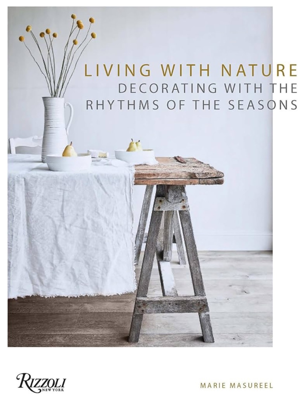 Rizzoli Living With Nature Hardcover Coffee Table Book